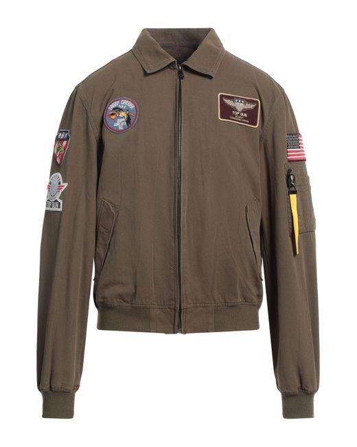 top gun Brown Jacket for men