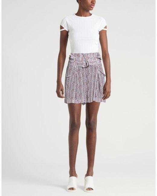 IRO Purple Shorts & Bermuda Shorts