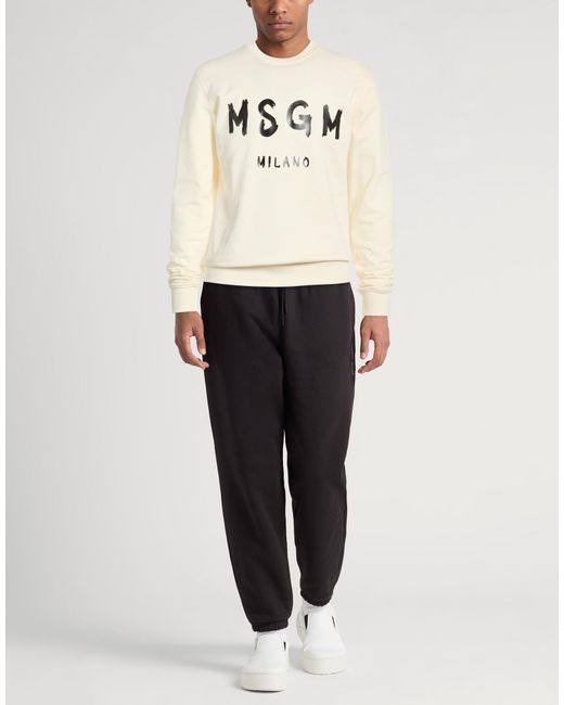Sudadera MSGM de hombre de color Natural