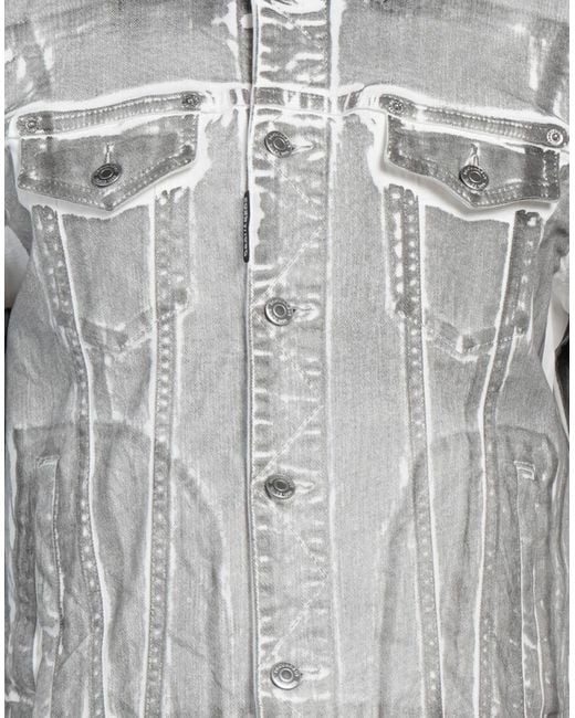 DSquared² Gray Denim Outerwear for men