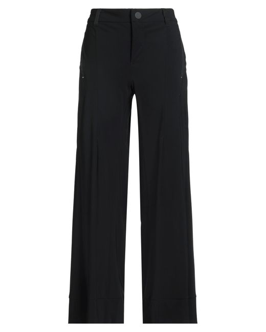 High Black Tech Pants Nylon, Elastane