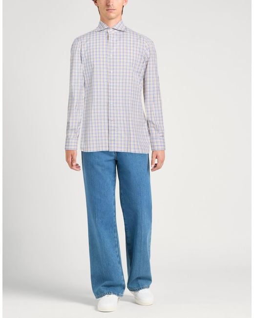 Isaia White Shirts for men