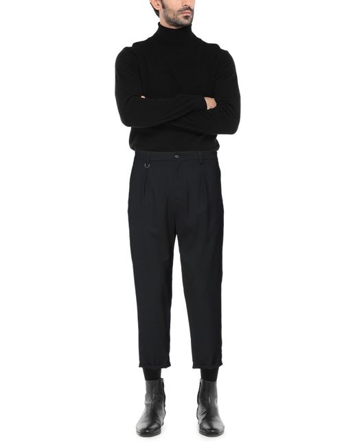 Paolo Pecora Black Trouser for men