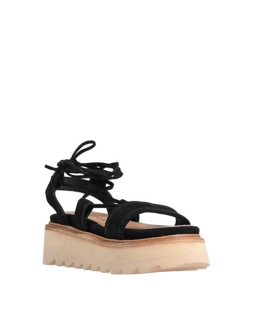 Apepazza Black Sandals