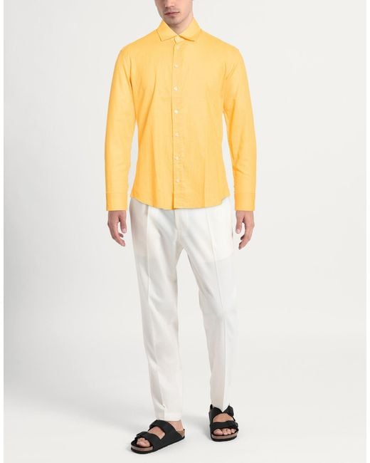 BASTONCINO Yellow Shirt for men