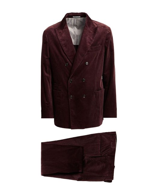 Brunello Cucinelli Anzug in Purple für Herren