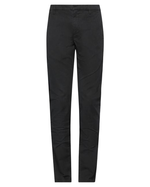 Dondup Black Pants for men
