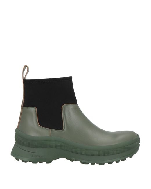 Jil Sander Stiefelette in Green für Herren