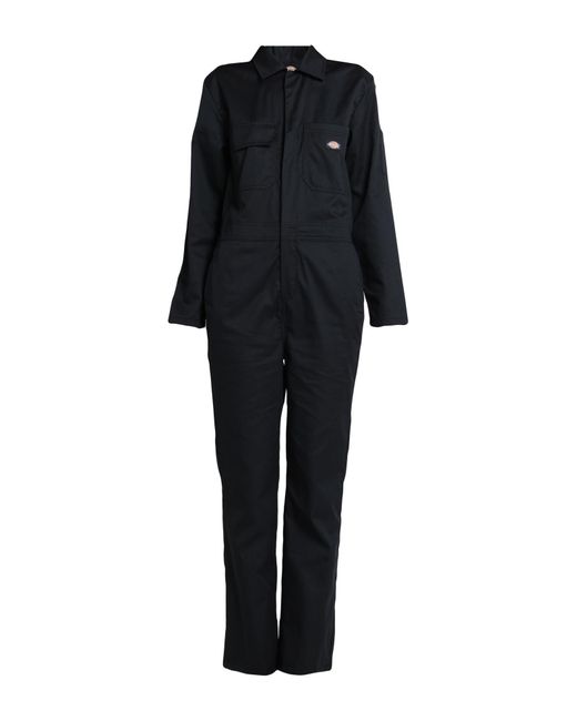 Dickies Black Jumpsuit Cotton, Polyester