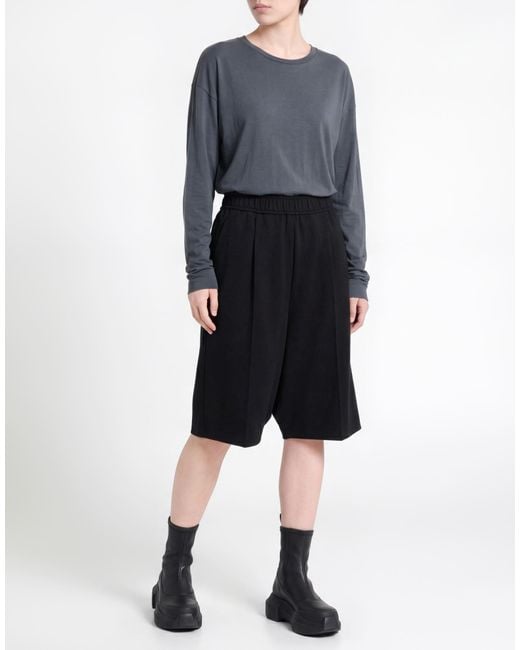 Giorgio Armani Black Shorts & Bermuda Shorts Wool