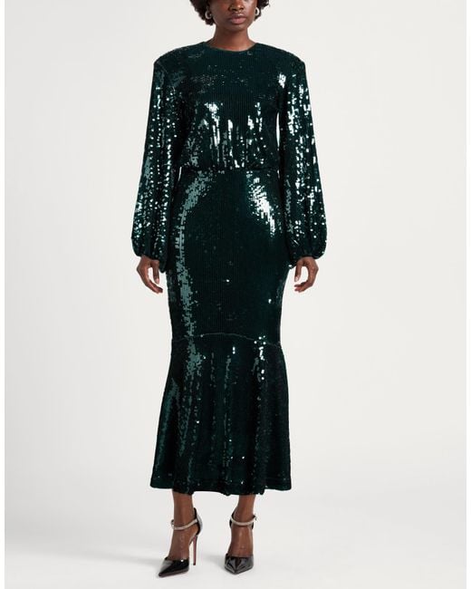 ROTATE BIRGER CHRISTENSEN Black Maxi Dress