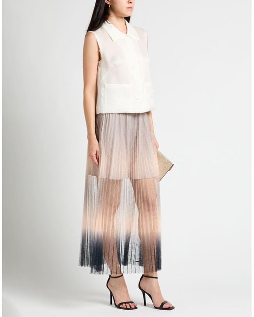 ARMANI EXCHANGE Gray Maxi Skirt