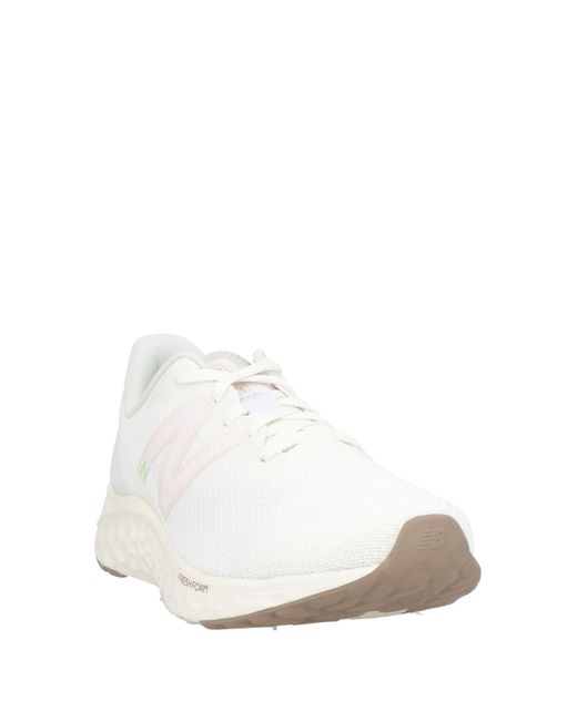 New Balance White Trainers