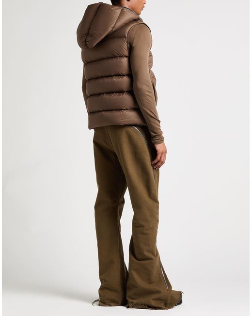 Rick Owens Brown Gilet for men