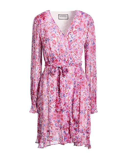 Berenice Pink Mini Dresses
