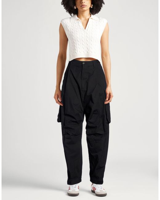 DSquared² Black Icon Pants Cotton