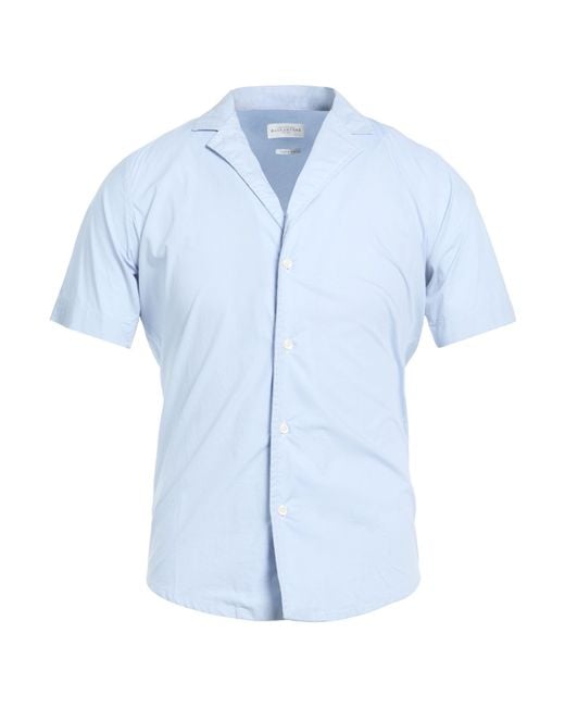 Ballantyne Blue Shirt Cotton for men