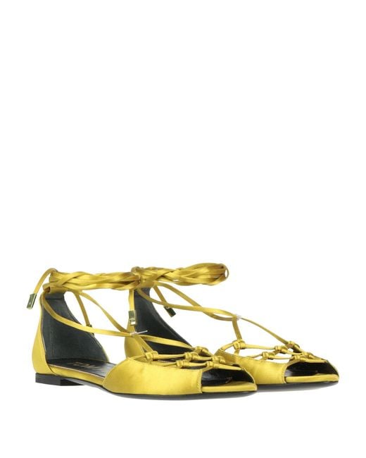 Tom Ford Yellow Sandals