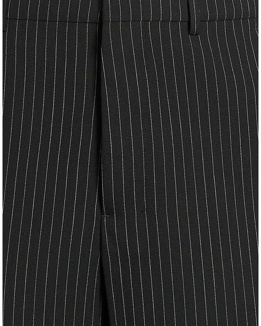 AMI Black Pants Virgin Wool for men
