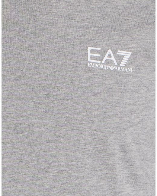 EA7 Gray T-Shirts for men