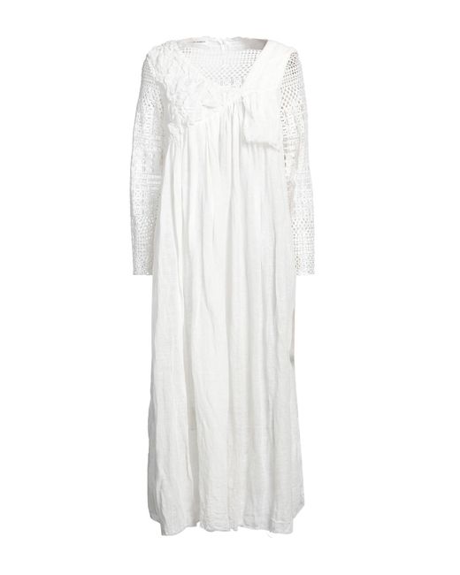 Vestido largo UN-NAMABLE de color White