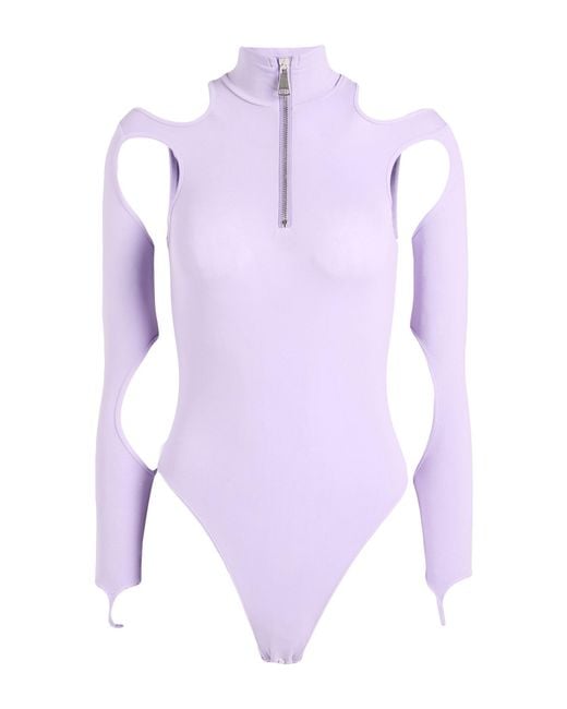 ANDREADAMO Purple Bodysuits