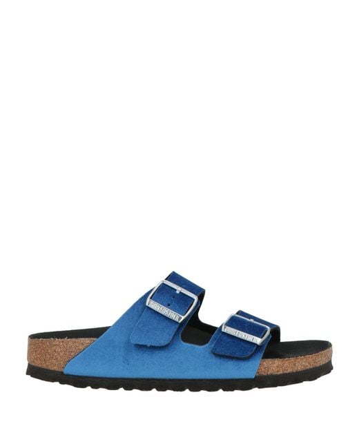 Birkenstock Blue Sandals Textile Fibers