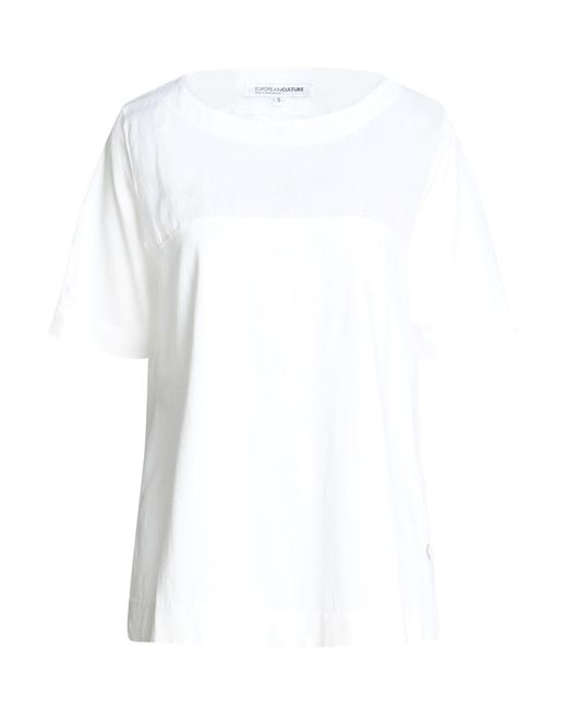 European Culture White T-shirt