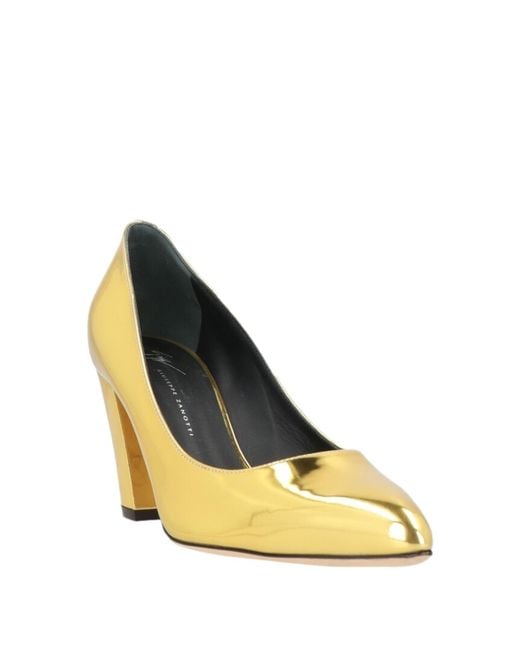 Giuseppe Zanotti Metallic Pumps Synthetic Material