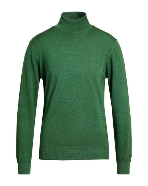 Cuello Alto Woolrich de hombre de color Green