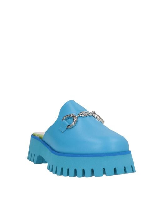 John Richmond Blue Mules & Clogs