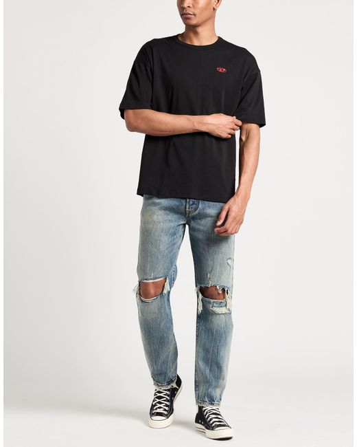 DIESEL Black T-Shirts for men