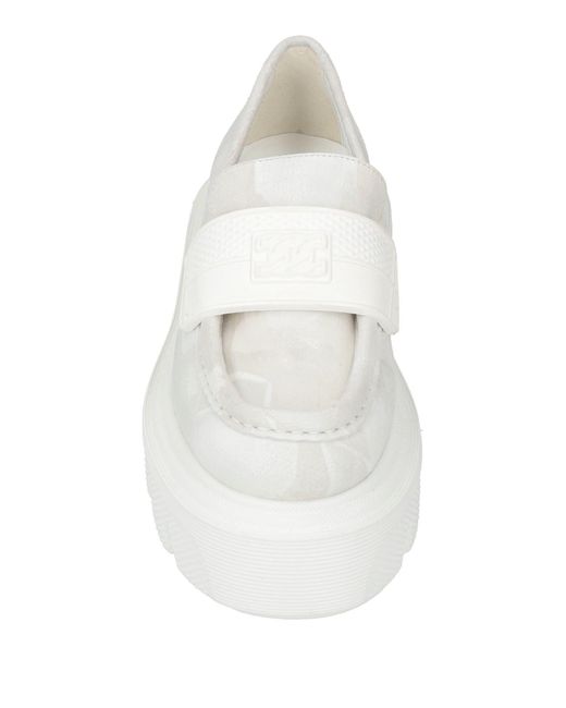 Casadei White Loafer