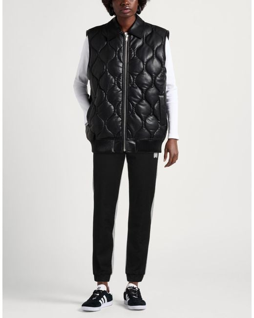 Love Moschino Black Pants Cotton, Elastane