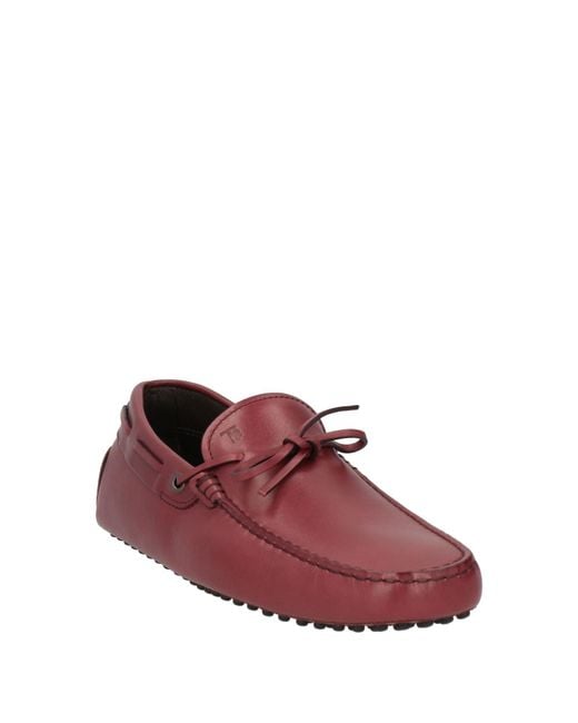 Tod's Purple Loafers for men