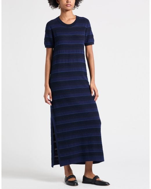 Barrie Blue Midi Dresses