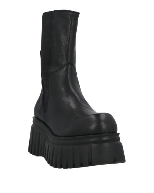 Aniye By Black Ankle Boots Leather
