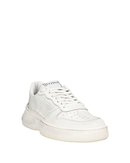 TRYPEE White Sneakers Leather