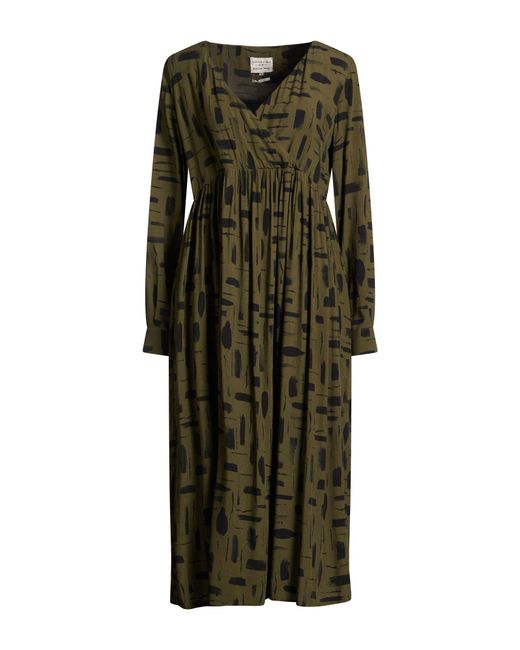 ALESSIA SANTI Green Midi Dresses