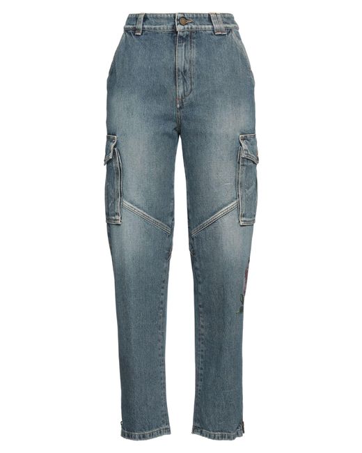 Alessandra Rich Blue Jeans