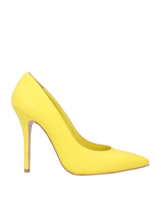 Brock Collection Yellow Pumps