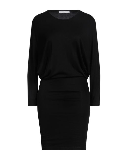 IRO Black Midi-Kleid