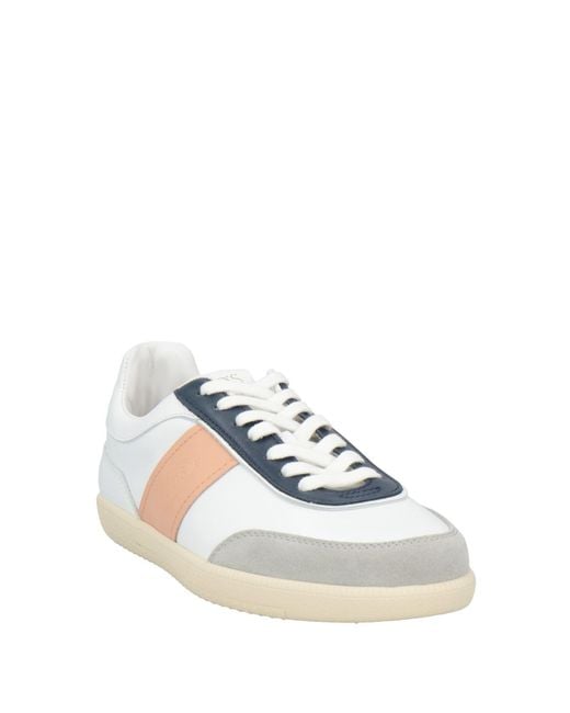 Tod's White Sneakers Leather