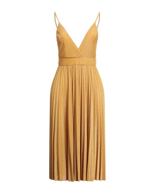 Liu Jo Metallic Midi Dress