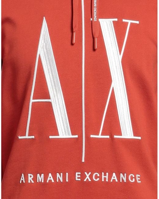Armani Exchange Sweatshirt in Red für Herren