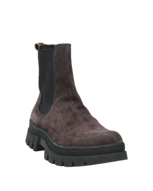 Moorer Brown Ankle Boots for men