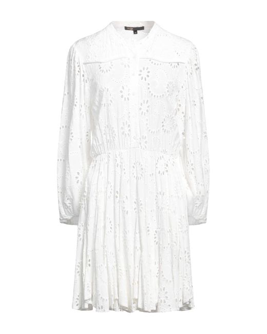 Maje White Mini Dress