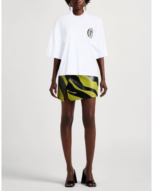 Gaelle Paris White T-Shirt Cotton