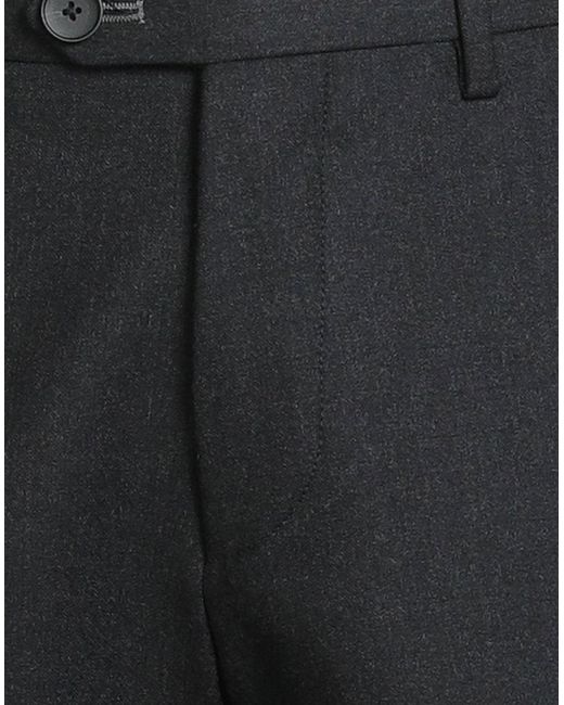 Boss Black Pants Virgin Wool for men