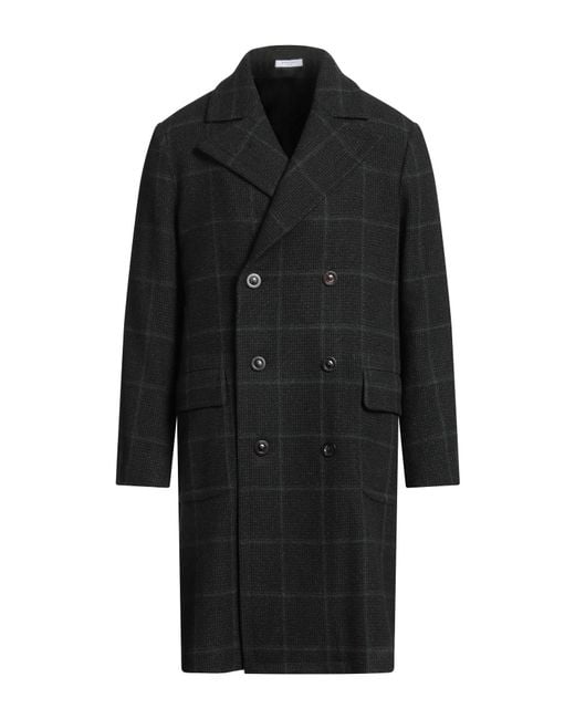 Boglioli Black Coat for men
